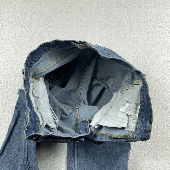 Everlane Jeans Womens 27 Blue Original Cheeky High Rise Straight Leg Casual Pant - Picture 13 of 16